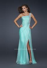 2012 La Femme Prom Dresses 17127.  Available in Seafoam, Sherbert, White, Wisteria